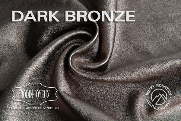 Bodin Joyeux -  Dream  Metallic Lambskin - Luxury Leather (SAMPLES) For Sale - Image 3