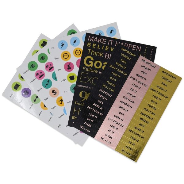 Planner Sticker Pack (5 Sheets, 200+ Stickers) For Cheap - Image 2